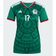 Billige Fotballdrakt Mexico Orbelin Pineda #17 Replika Hjemmedrakt Dame VM 2026 Kortermet Billige Fotballdrakt Mexico Orbelin Pineda #17 Replika Hjemmedrakt Dame VM 2026 Kortermet